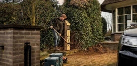 Laadpaal Installatie thuis graafwerk (2)